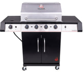 Char-Broil 463341021 Gas Grill, Liquid Propane, 2 ft 1/2 in W Cooking Surface, 1 ft 5-3/32 in D Cooking Surface